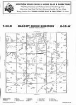 Daggett Brook Township, Shepard, Directory Map, Crow Wing County 2006